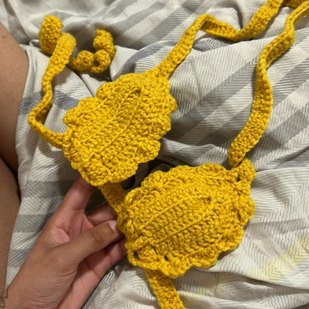 Bikini top- hand made